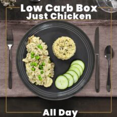 Low Carb Box 10 Meals - Just Chicken