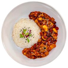 Mixed Bean and Mushroom Stew