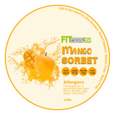 Mango Sorbet – 125ml