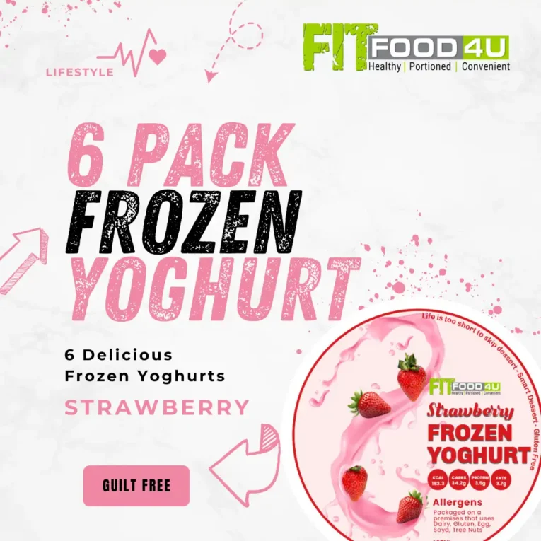 Strawberry Frozen Yoghurt – 6 Pack