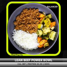Lean Beef Power Bowl
